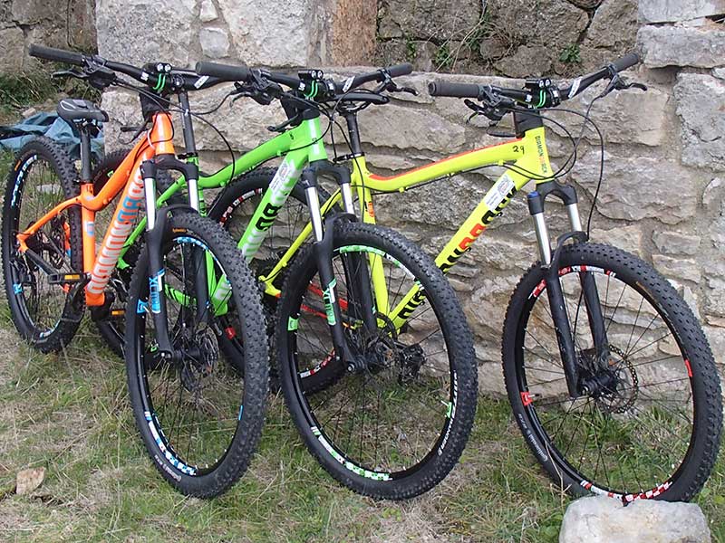 Hardtail Mountain Bikes to rent