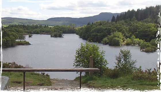 Three Lakes Llyn Geirionydd, Llyn Crafnant and Llyn Elsi.